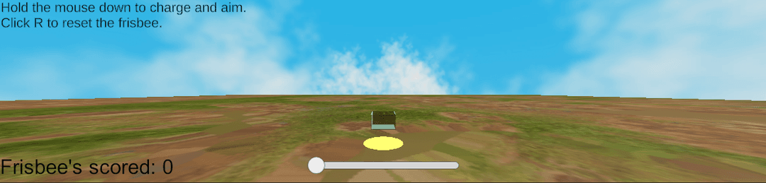 Unity Play | Frisbee Throwing game