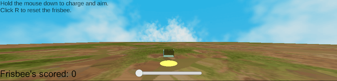Unity Play | Frisbee Throwing game