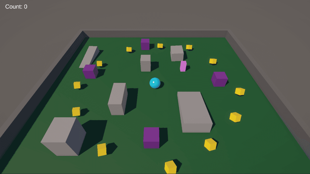 Unity Play | Roll a Ball: Enemy Escape Edition game