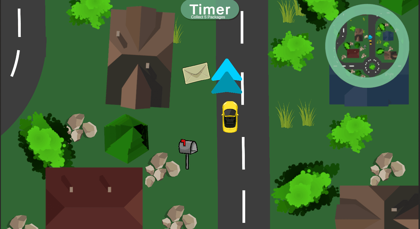 Unity Play | Elliot's Delivery Driver Game game